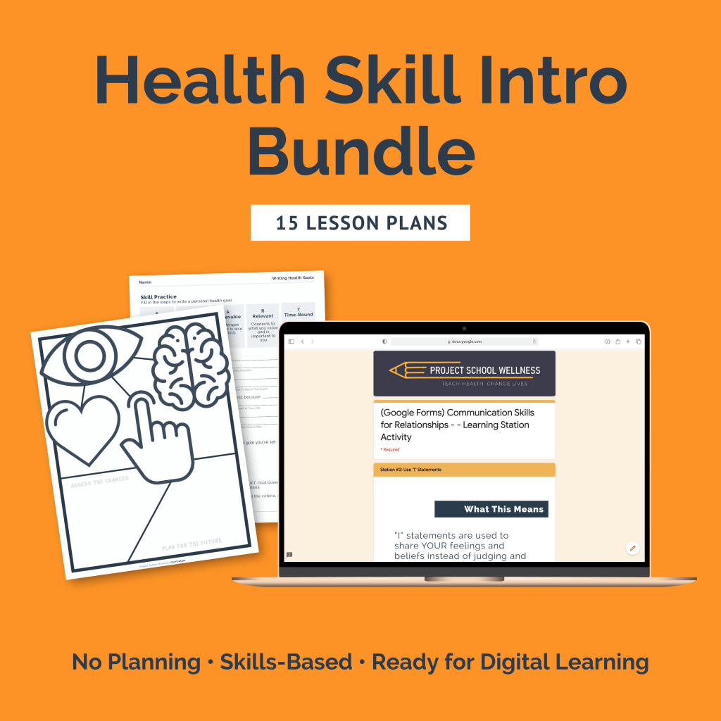  Health Skills Introduction Bundle (a $67 value)