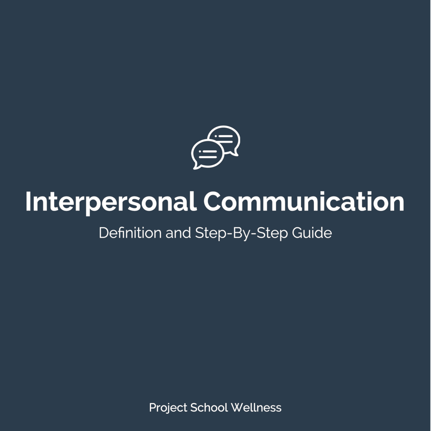 PSW Blog - Health Education Skill Interpersonal Communication