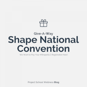 PSW Blog - SHAPE Give-A-Way